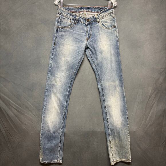 Diesel Jeans Mens 34 Organic Cotton Streetwear Skinny Rockstar Skater Grunge Y2K